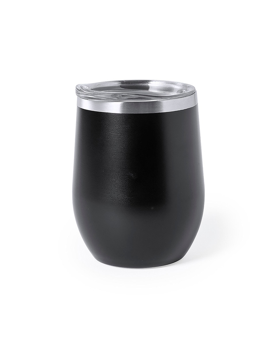 Imagen 0 de Vaso térmico de acero inox, con doble pared y 350ml de capacidad. Incluye tapa con dosificador.