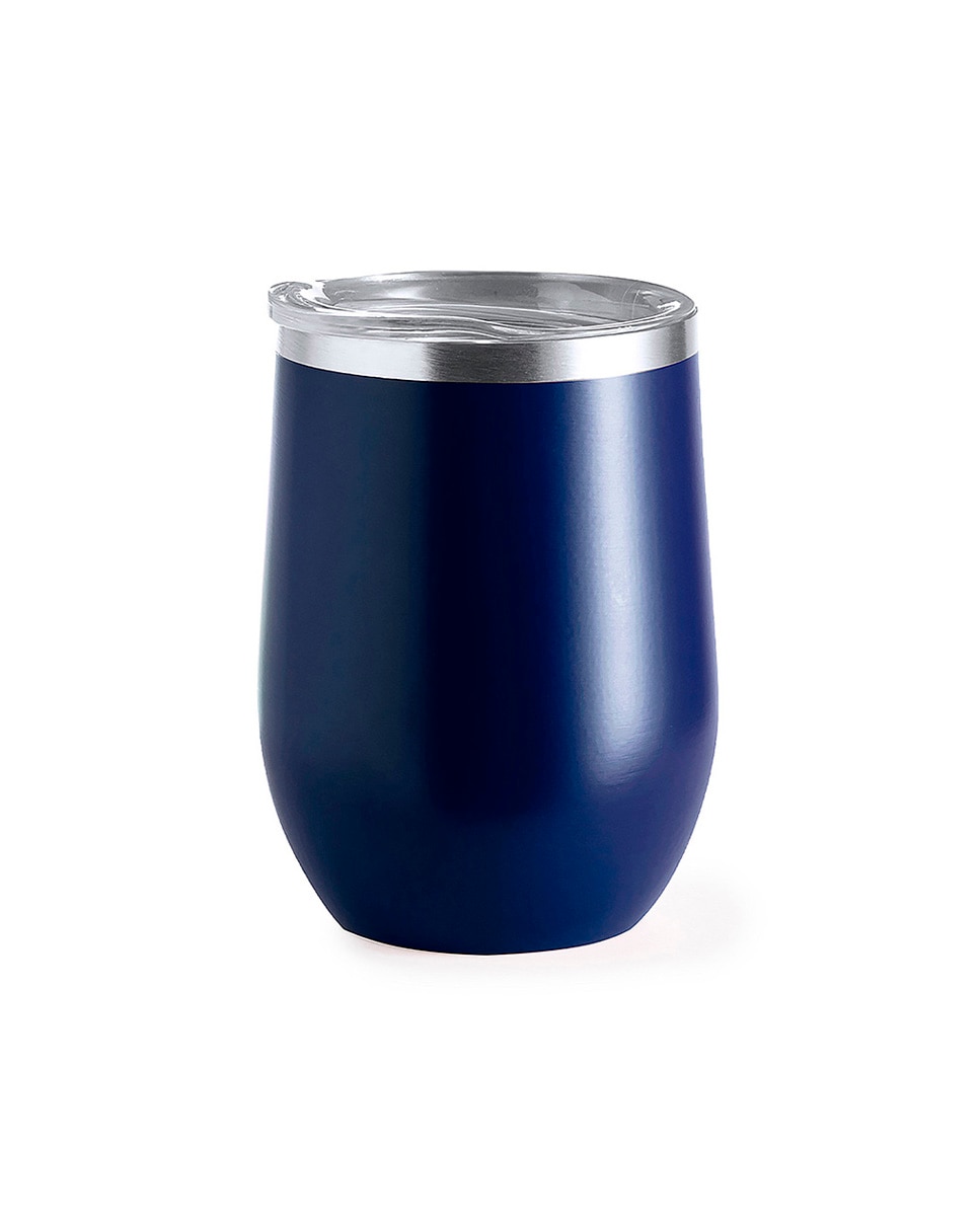 Imagen 0 de Vaso térmico de acero inox, con doble pared y 350ml de capacidad. Incluye tapa con dosificador.