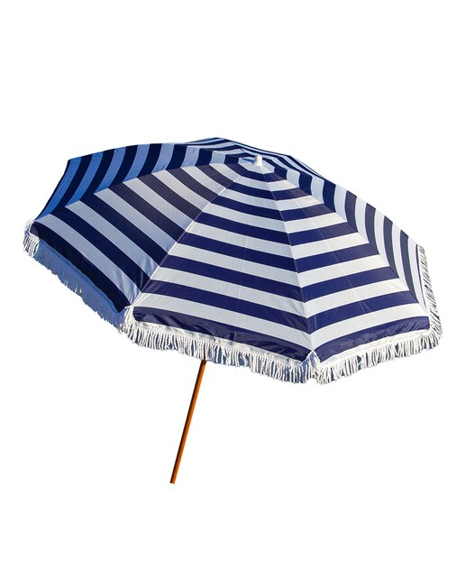 Imagen 0 de Sombrilla de playa reclinable con flecos