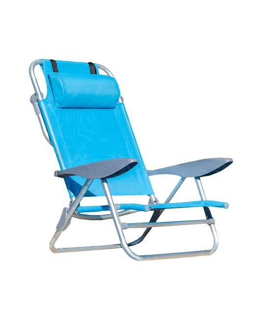 Imagen 0 de Silla de playa reclinable con cojín