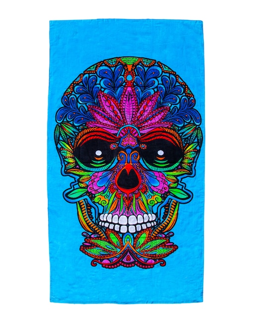 Imagen 0 de Toalla de playa estampada 100% algodón