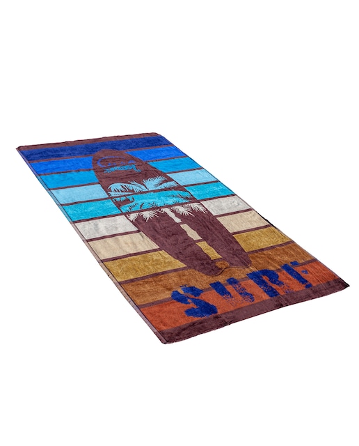 Imagen 0 de Toalla de playa velours jacquard 100% algodón