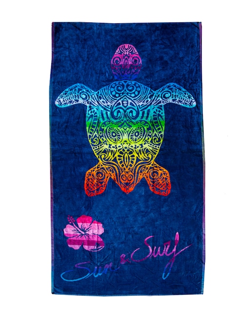 Imagen 0 de Toalla de playa velours jacquard 100% algodón