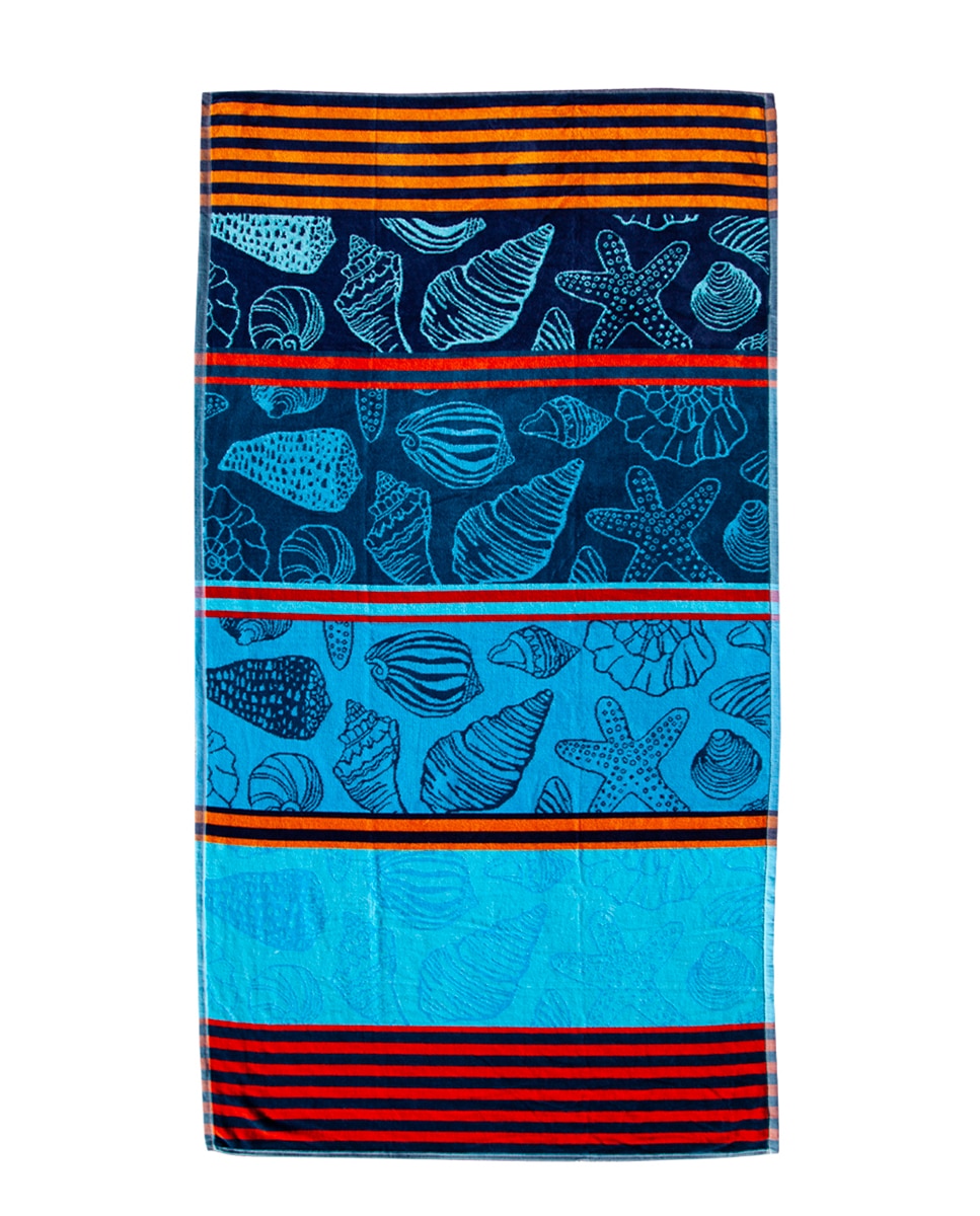 Imagen 0 de Toalla de playa velours jacquard 100% algodón
