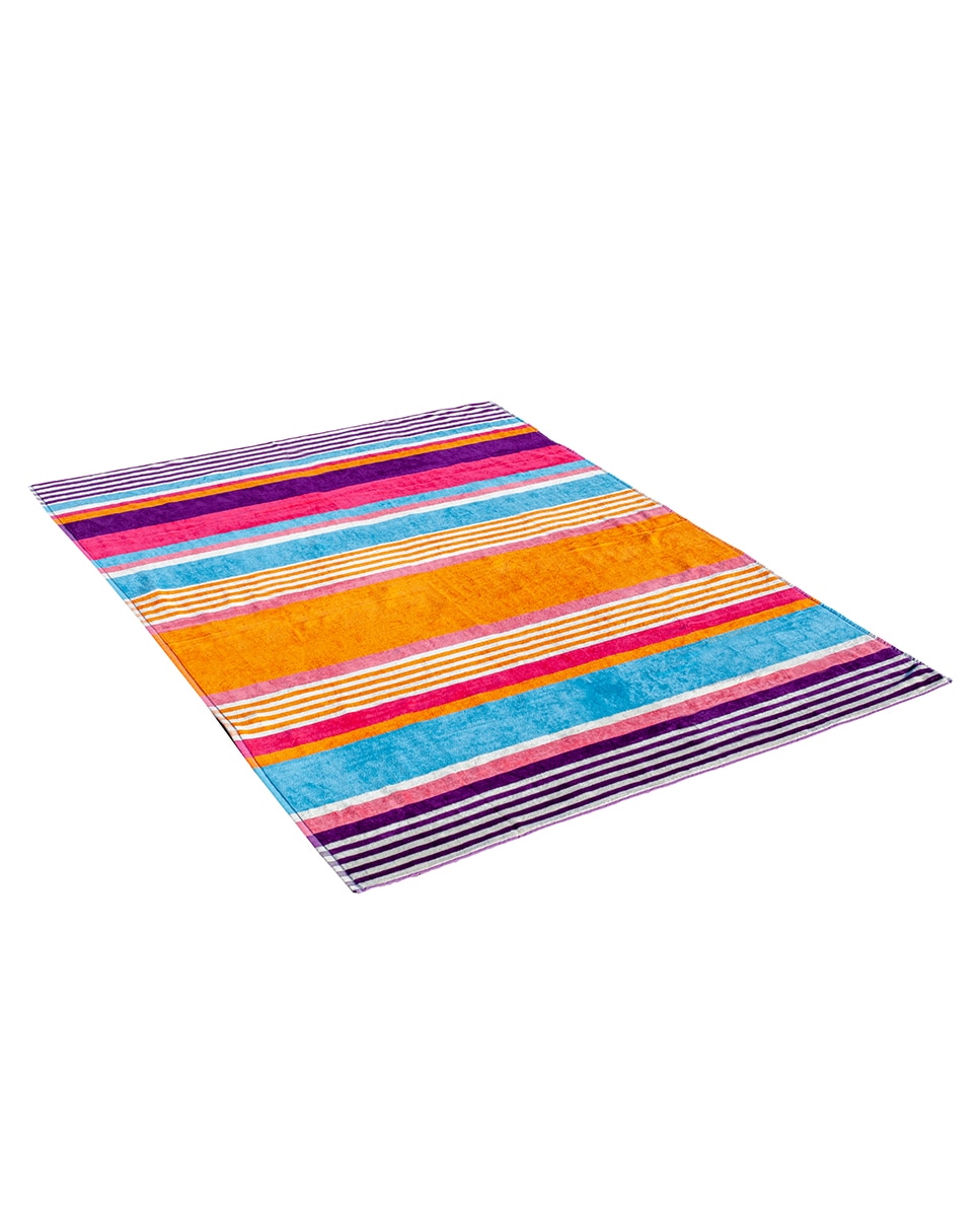 Imagen 0 de Toalla de playa velours jacquard 100% algodón