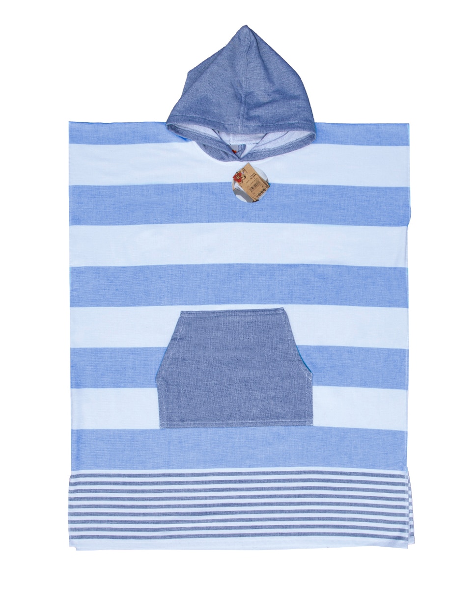 Imagen 0 de Poncho de playa 100% algodón