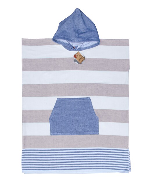 Imagen 0 de Poncho de playa 100% algodón