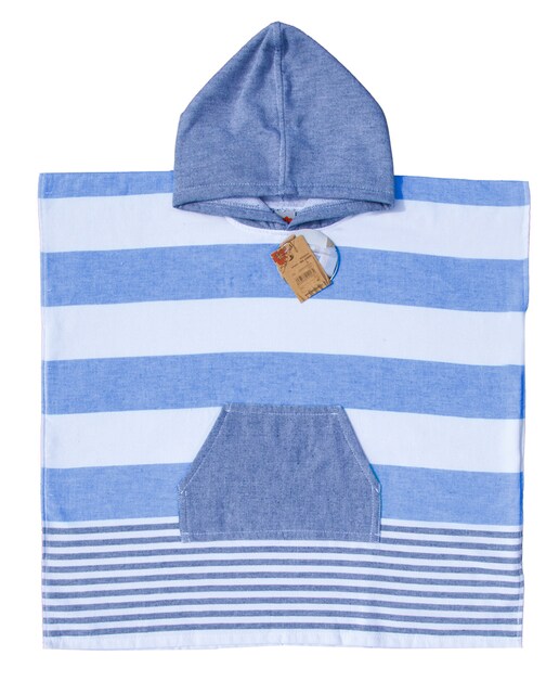 Imagen 0 de Poncho de playa infantil 100% algodón