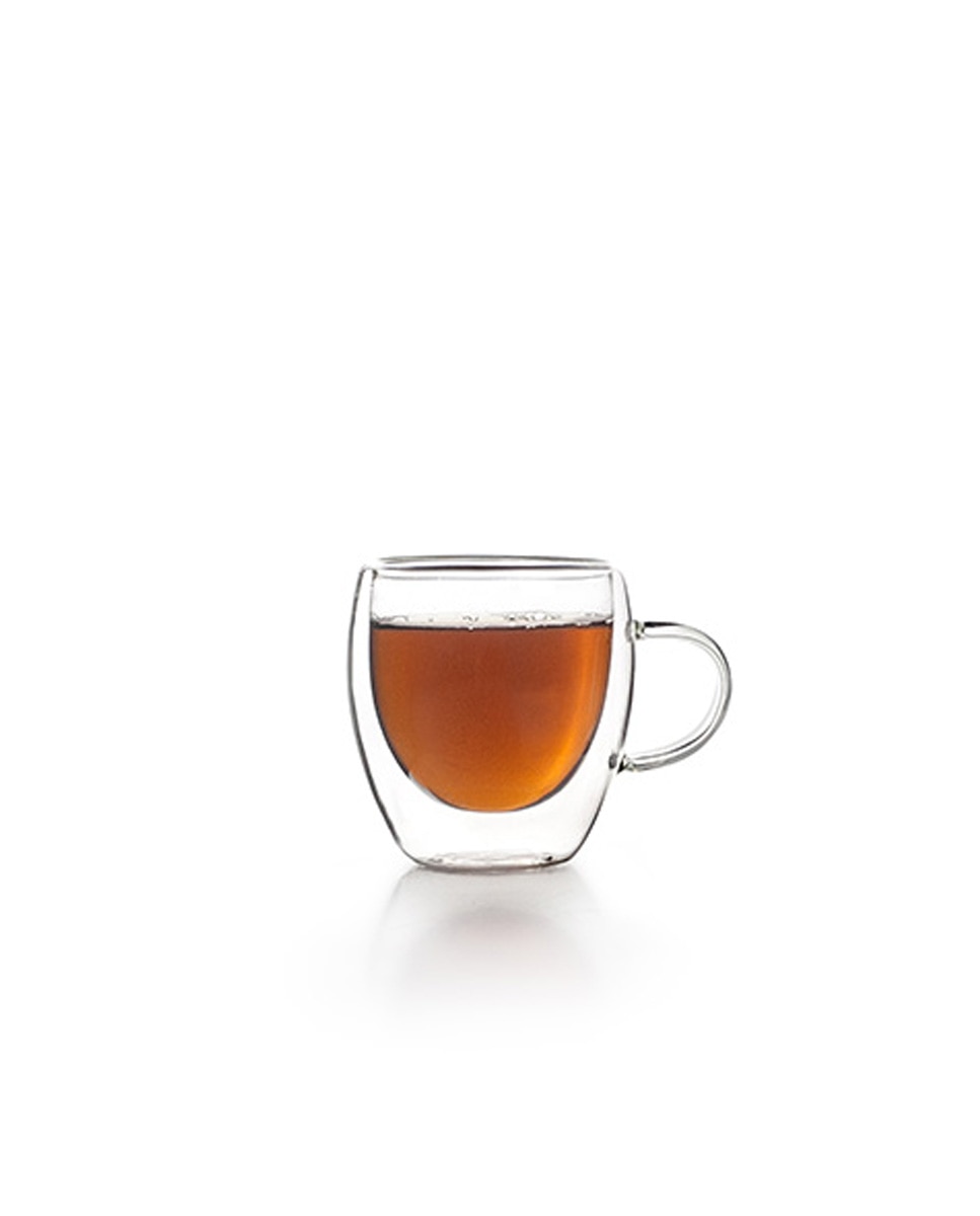 Imagen 0 de Set 2 vasos borosilicato doble pared 150