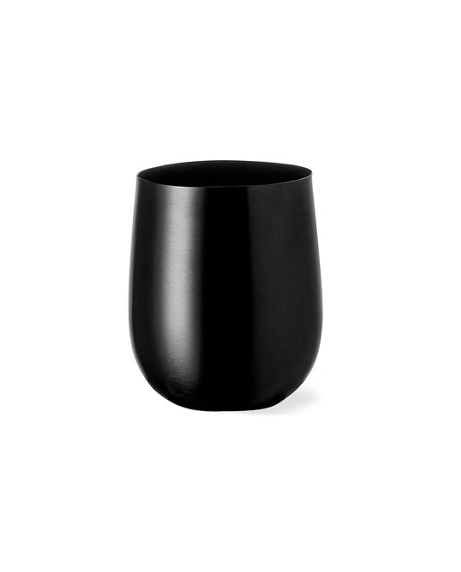 Imagen 0 de Vaso xl aluminio 480 ml10 cm. Color negro