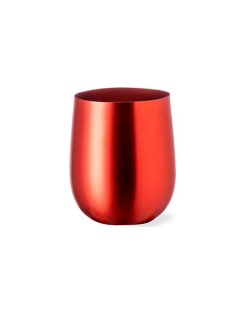 Imagen 0 de Vaso xl aluminio 480 ml10 cm. Color rojo