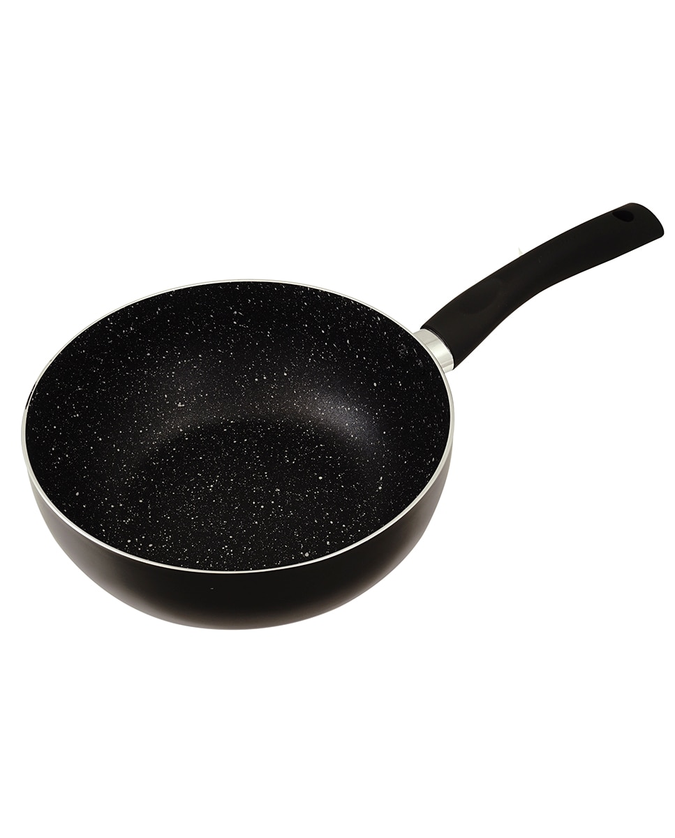 Imagen 0 de Sartén  Wok revestimiento de piedra tricapa 24 cm