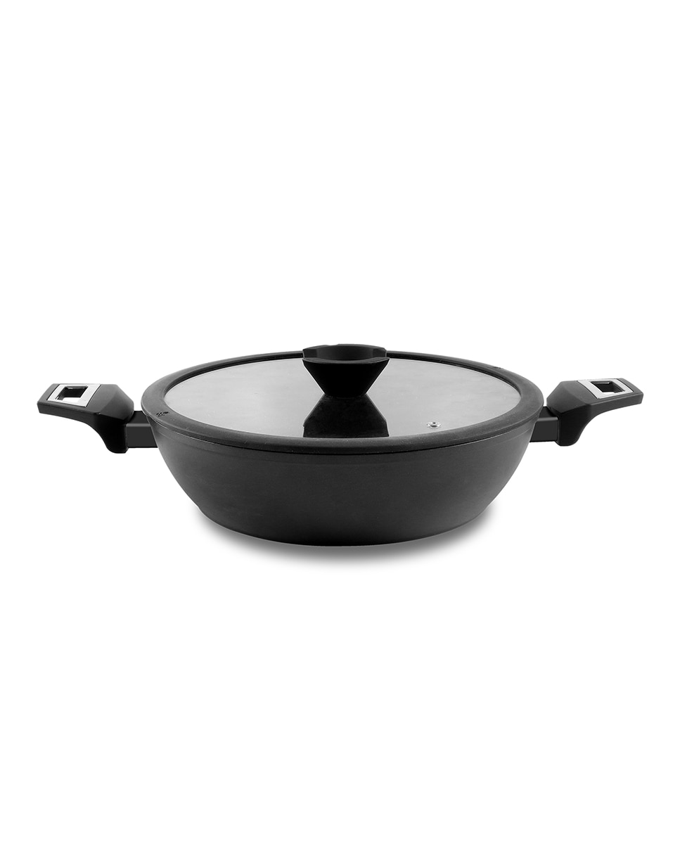 Imagen 0 de Cacerola con tapa de cristal 28cm