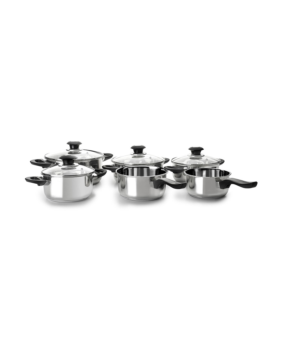 Imagen 0 de Bateria 6 piezas óptima (tapas cristal)