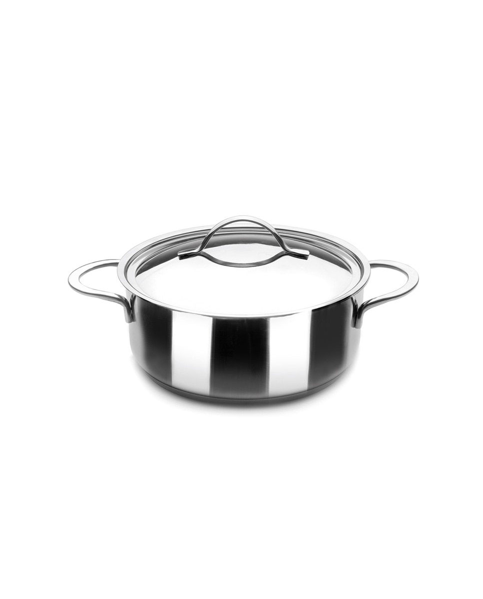 Imagen 0 de Cacerola con tapa inox noah 22 cm