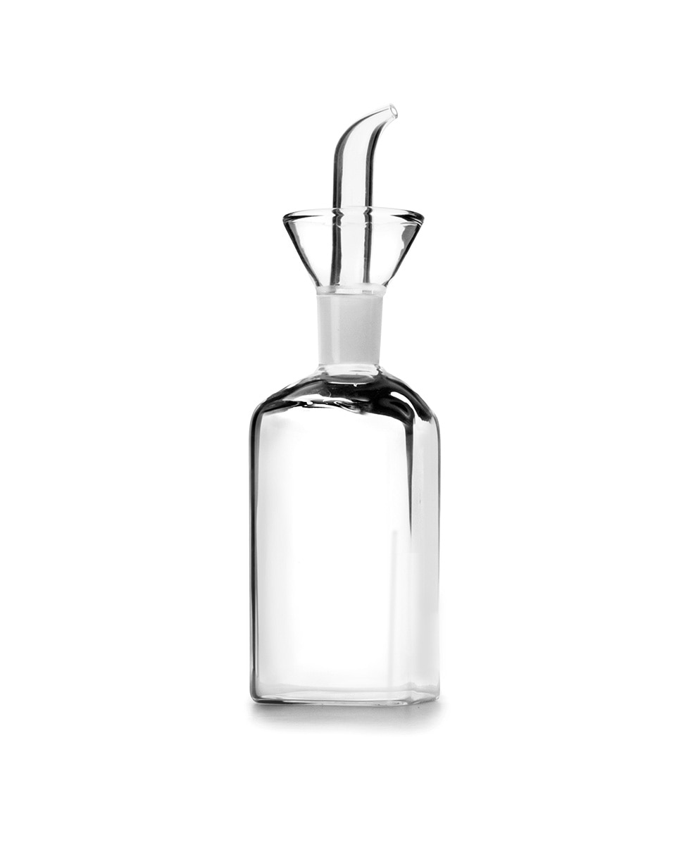 Imagen 0 de Aceitera cristal cuadrada 250 ml