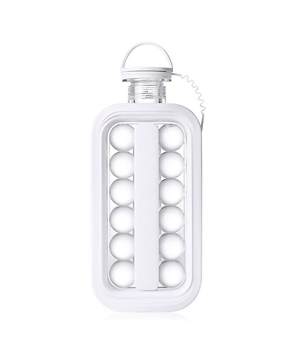 Imagen 0 de Cubitera en forma de botella portátil con 500ml de capacidad. 17 hielos.