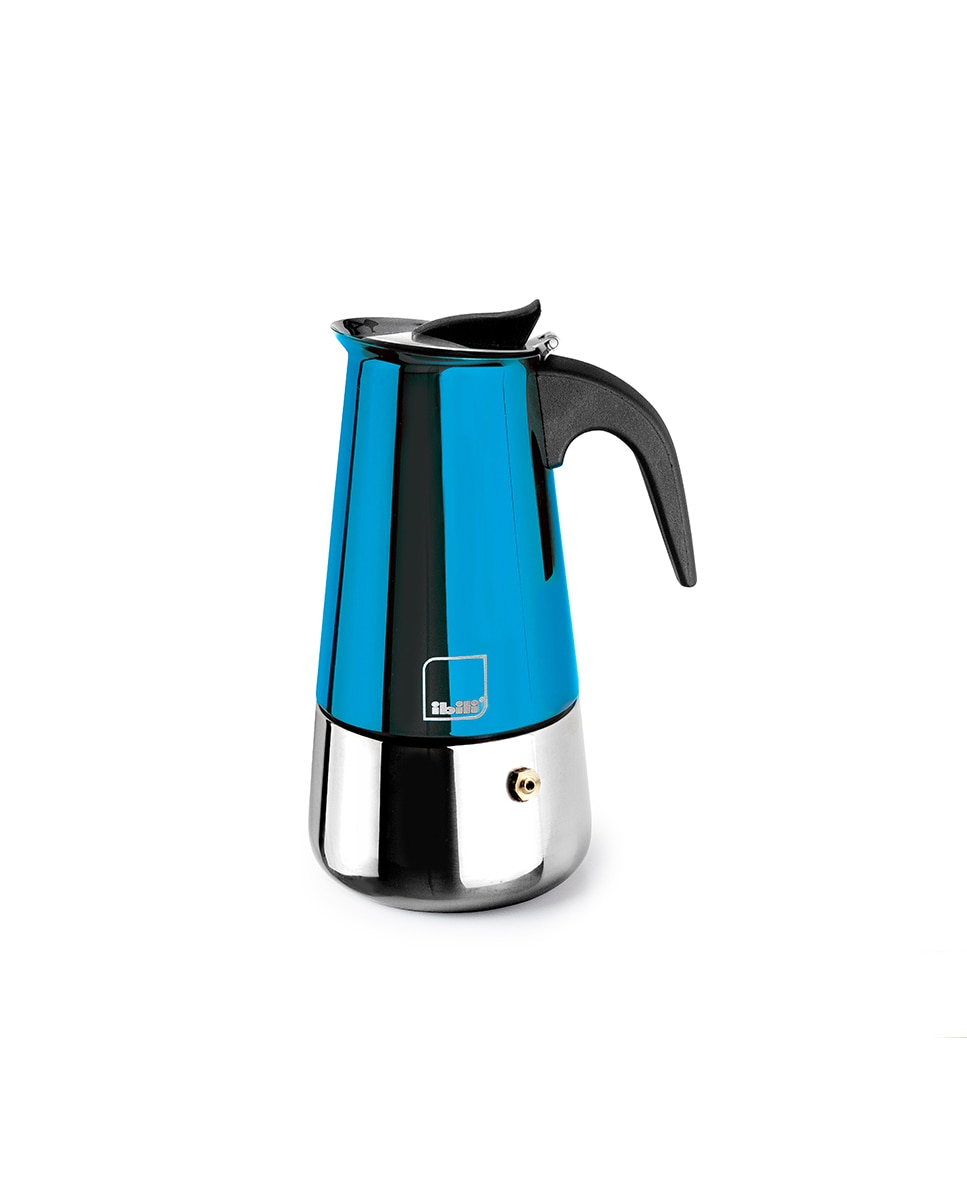 Imagen 0 de Cafetera express inox moca blue 2 tazas
