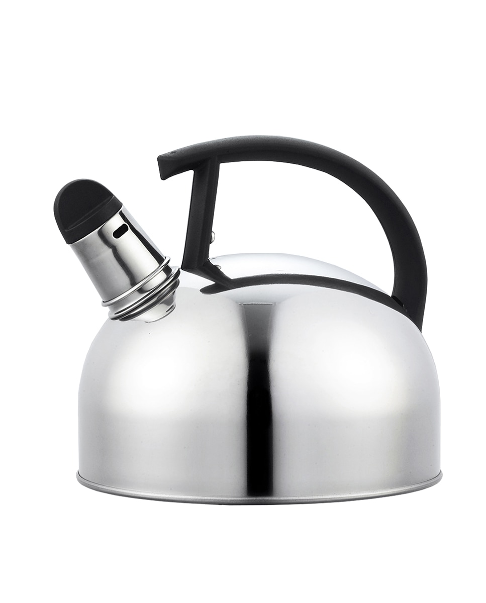 Imagen 0 de Pava acero 1,5l con silbador apt o para gas,vitro.,inducc.,ele