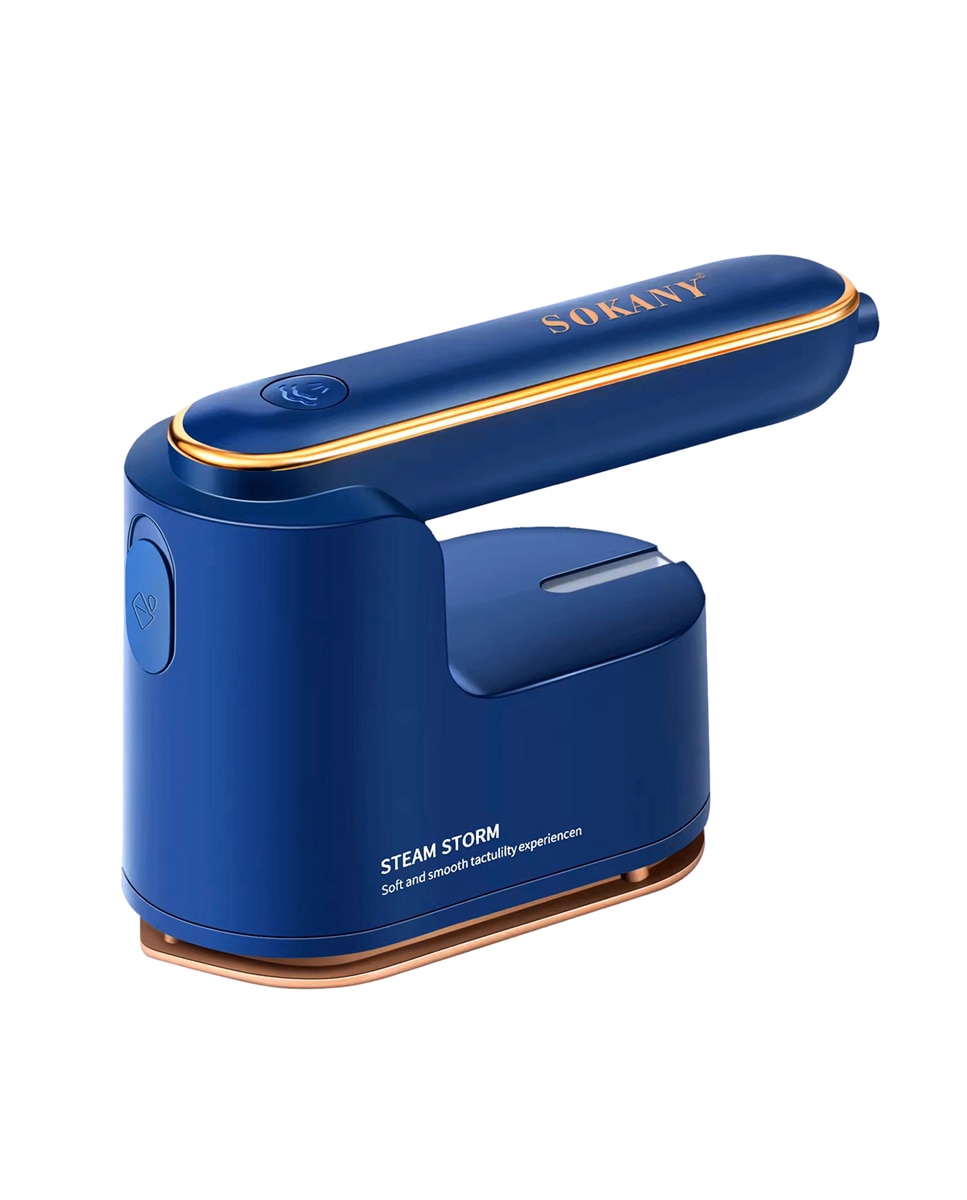 Imagen 0 de Mini plancha eléctrica portátil con sistema de vapor, depósito de 125ml.