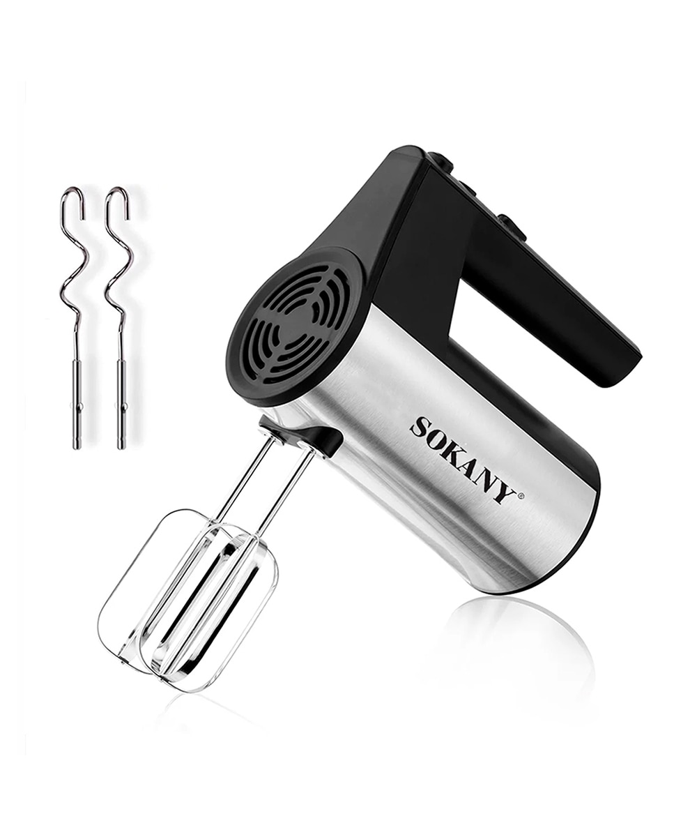 Imagen 0 de Doble batidora de mano con varillas de 300W, 5 velocidades y función turbo.