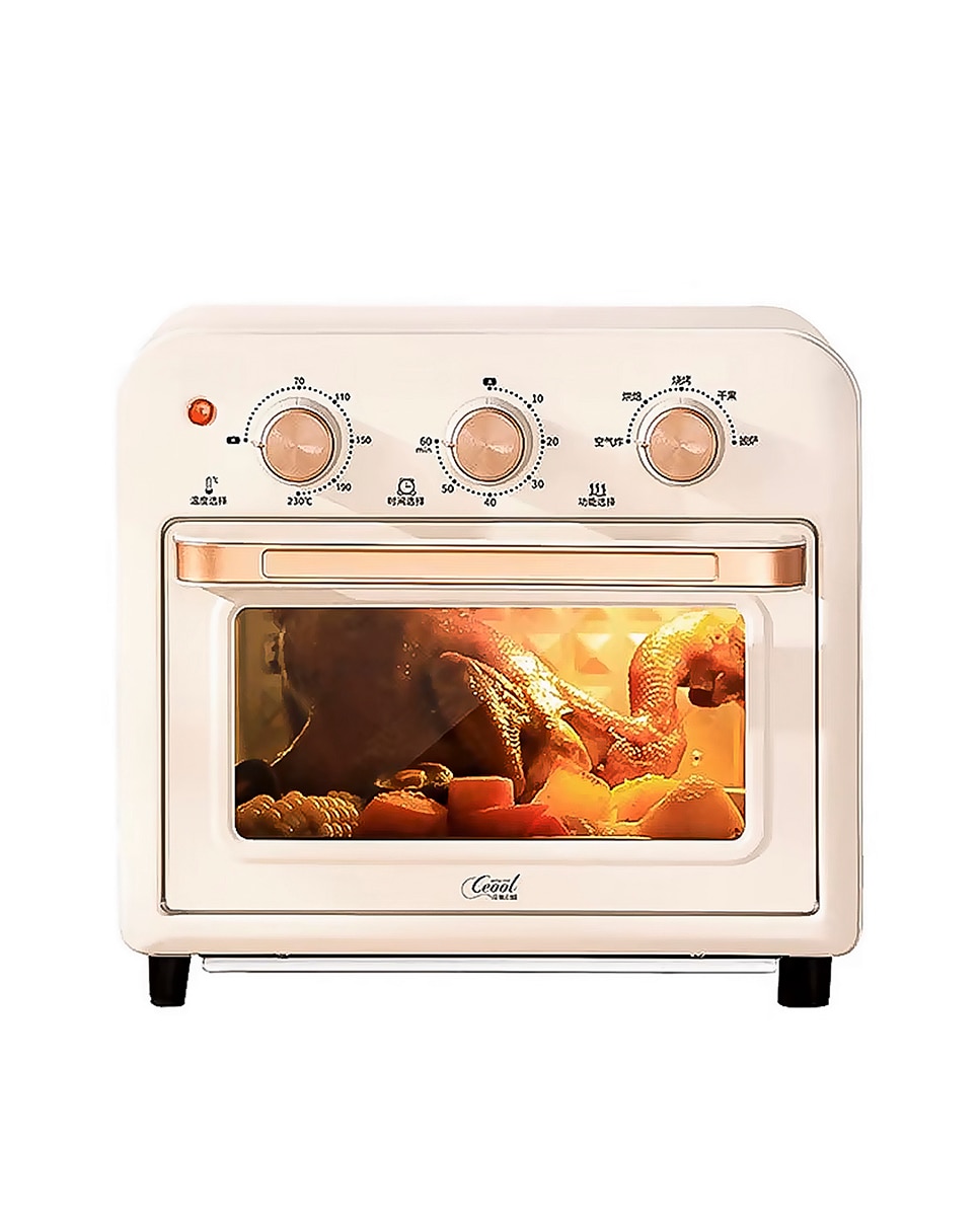 Imagen 0 de Horno freidora de aire con 15 litros de capacidad. Panel de control mecánico y 1300W de potencia.