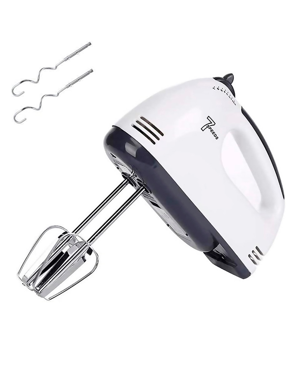 Imagen 0 de Doble batidora de mano con varillas de 260W, 7 velocidades y función de extracción turbo.