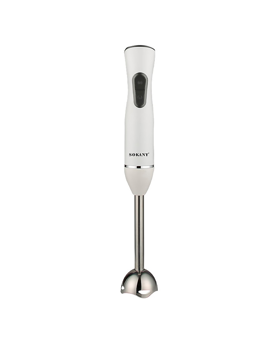 Imagen 0 de Batidora de mano de 600W con dos velocidades, diseño ergonómico y brazo de acero inoxidable apto para lava vajillas.