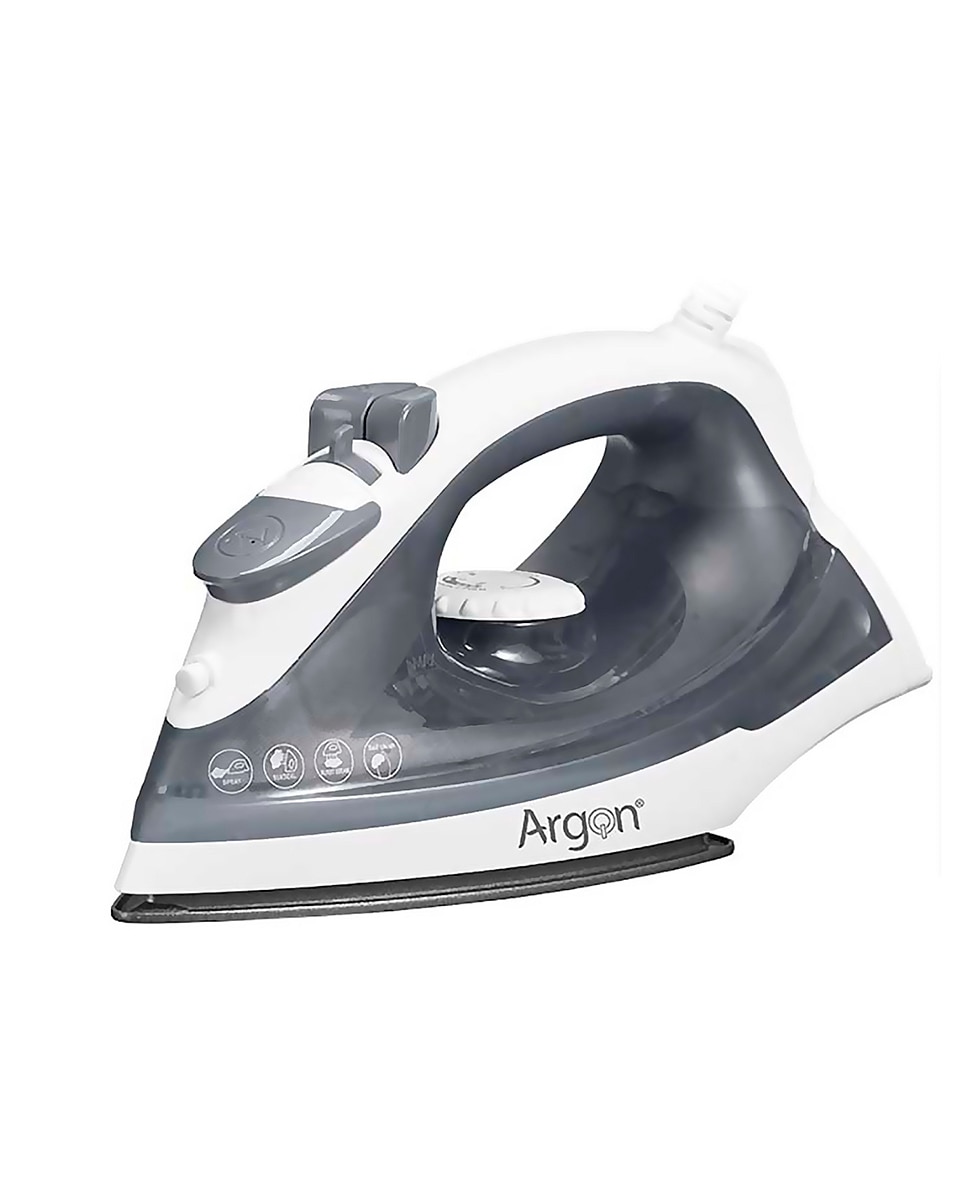 Imagen 0 de Plancha gris con 1600W de potencia y 170ml de capacidad.