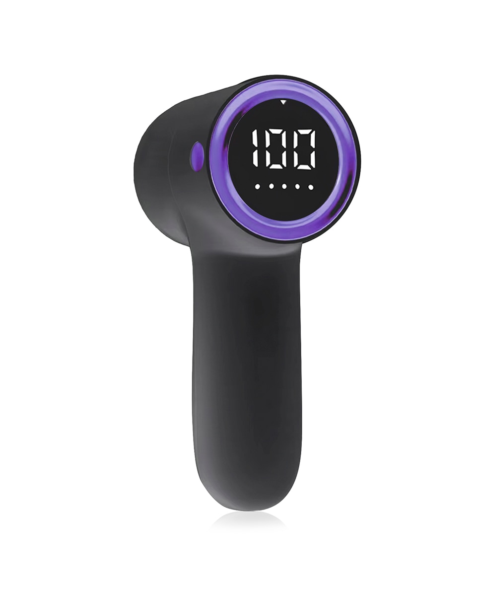 Imagen 0 de Quitapelusas compacto para el hogar, con batería incorporada, pantalla LED con indicación de batería y 5 niveles de potencia.