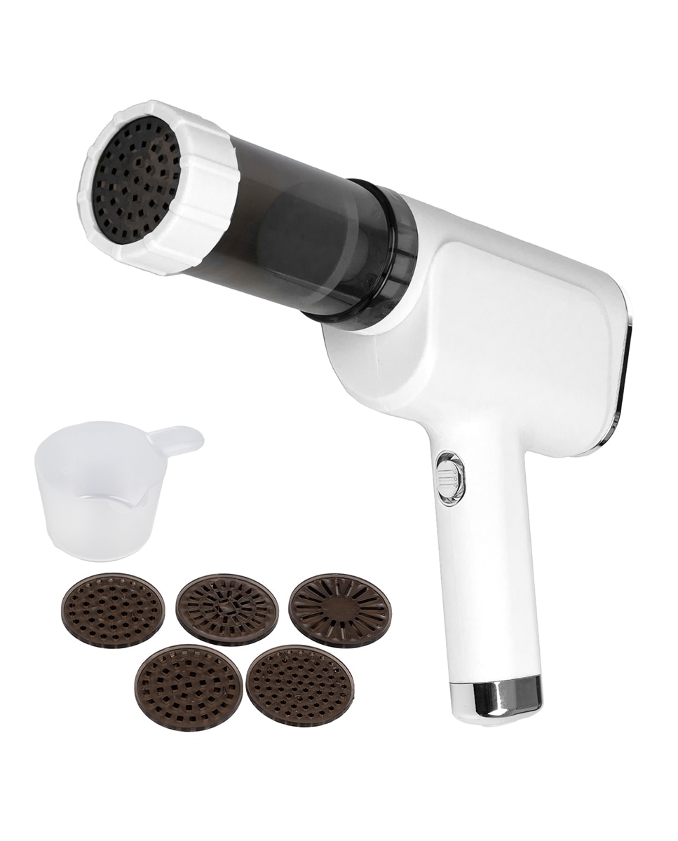 Imagen 0 de Maquina para hacer pasta con 40W, 200gr de capacidad y 5 moldes diferentes.