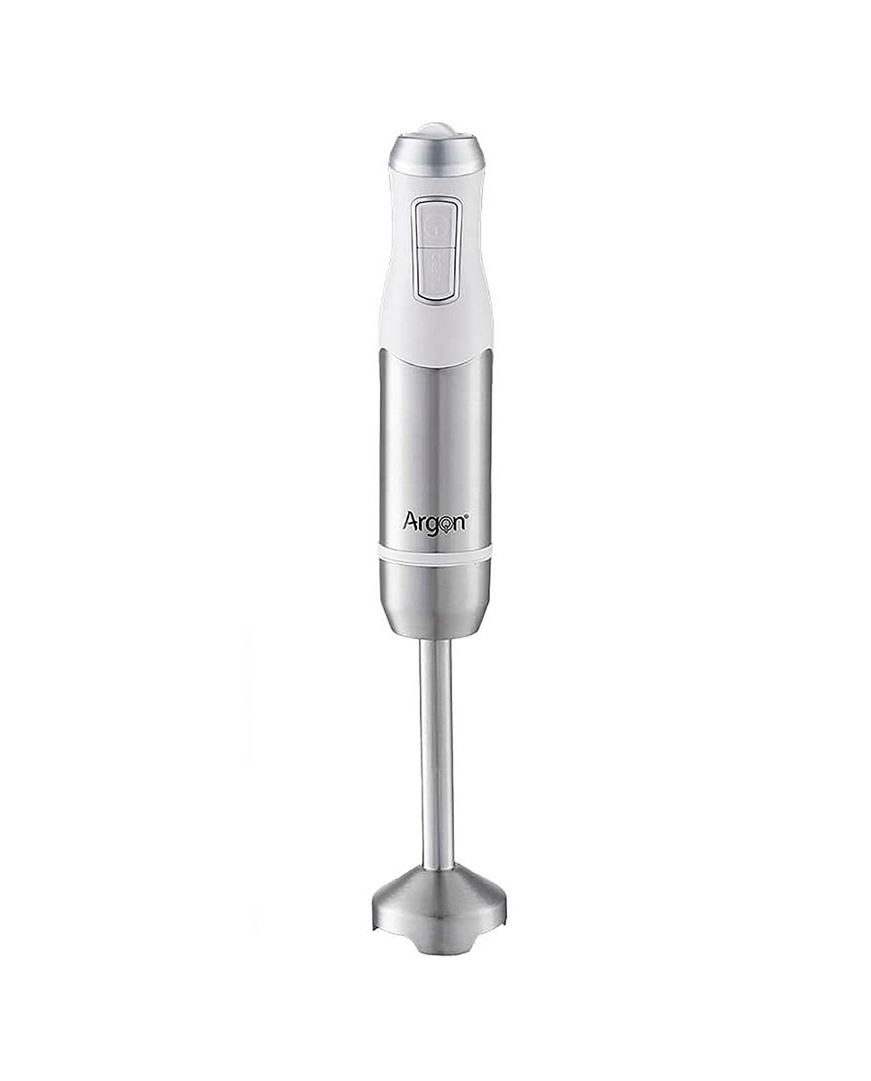 Imagen 0 de Batidora de mano blanca de acero inoxidable. Con 1500W de potencia y 2 velocidades.