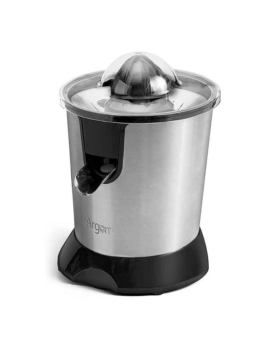 Imagen 0 de Exprimidor de acero inoxidable con 350ml y 85W. Con dos conos de diferentes tamaños.
