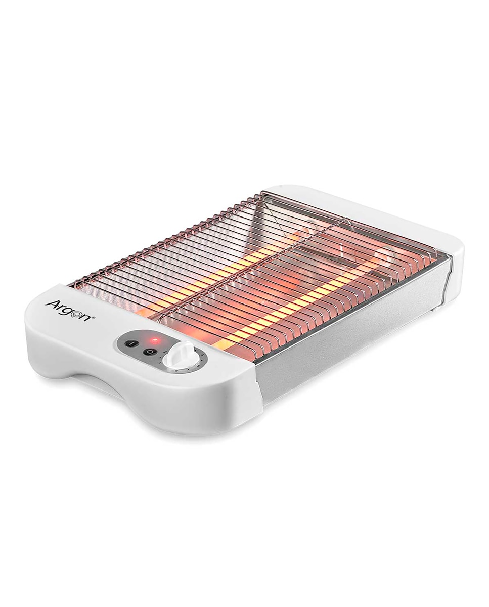 Imagen 0 de Tostador plano blanco con 600W, bandeja extraible recogemigas y 6 intensidades.