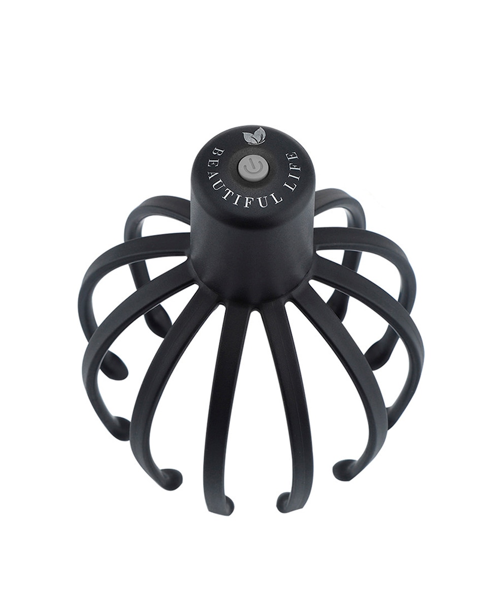 Imagen 0 de Pulpo masajeador eléctrico para la cabeza libera tensiones, masajea cuero cabelludo