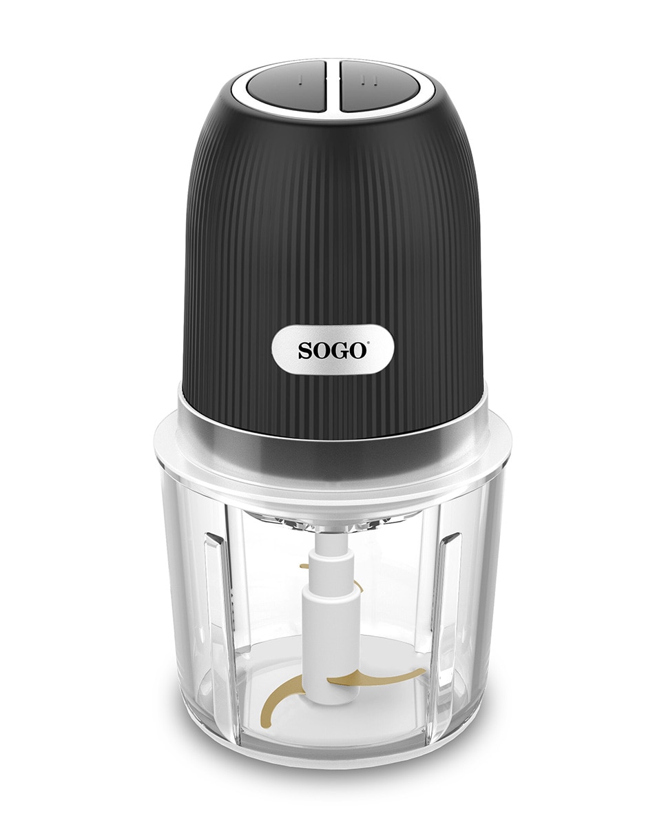 Imagen 0 de Sogo Picadora Alimentos con 2 Velocidades y Bol de Vidrio 0.6L 350w