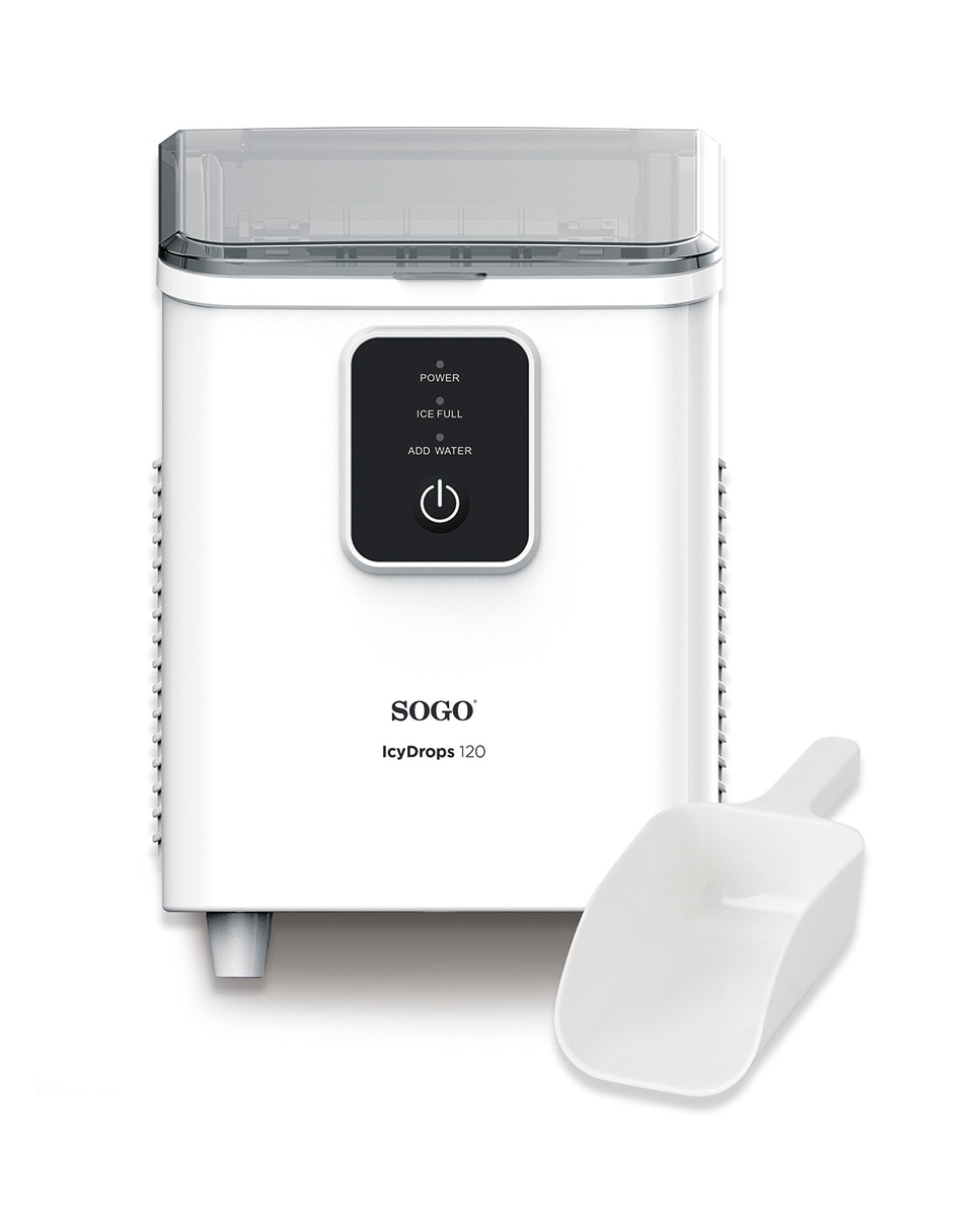 Imagen 0 de Máquina de Hielo Compacta 12kg Diario con Limpieza Automática - 0.75kg, 1.8L