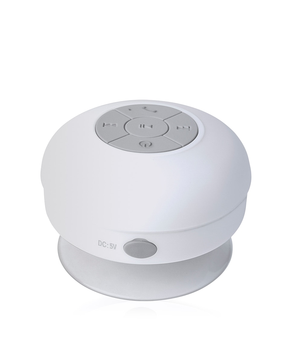 Imagen 0 de Altavoz rariax bluetooth con ventosa, resistente a salpicaduras de agua, especial ducha