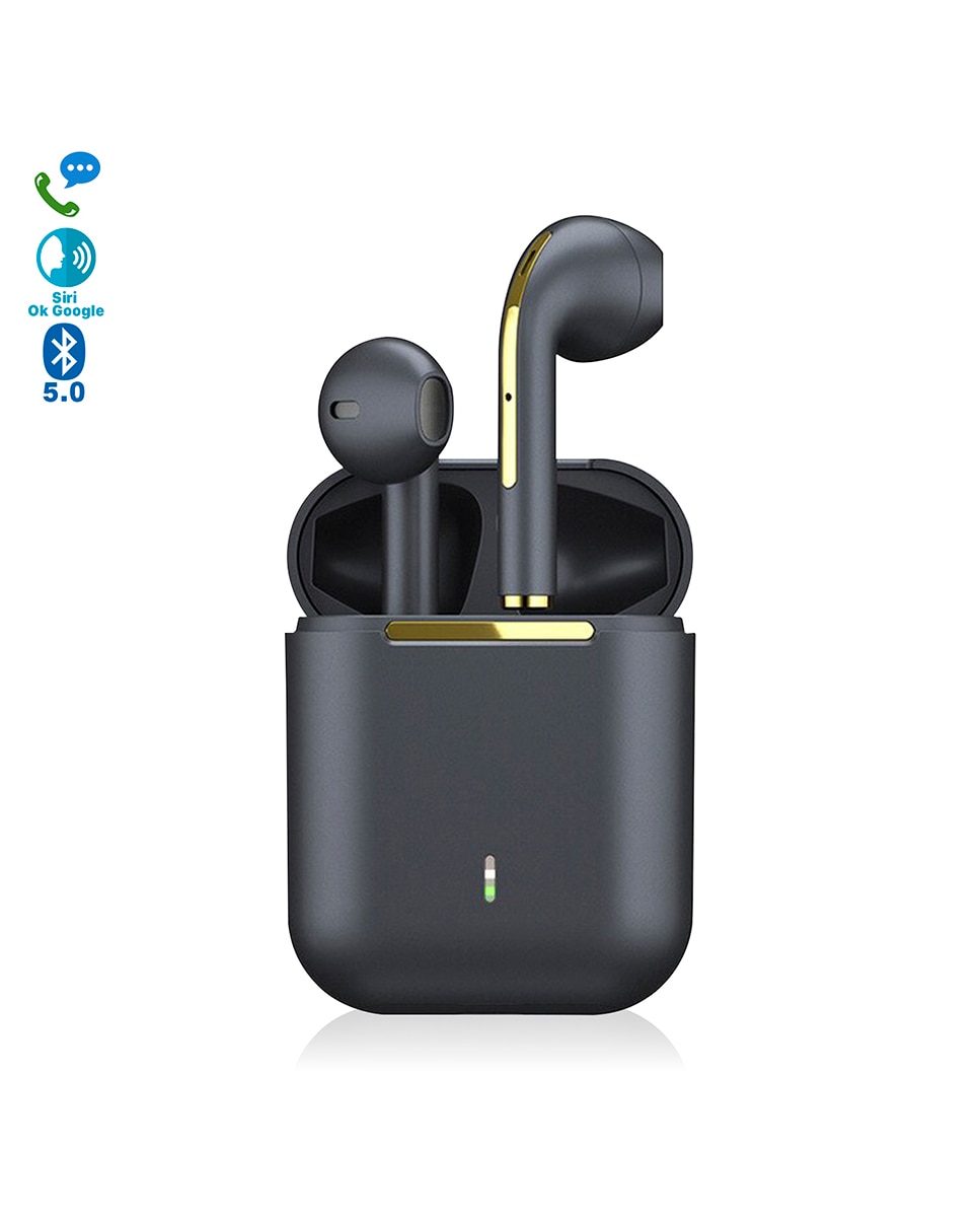 Imagen 0 de Auriculares tws j18 bluetooth 5.0, controles táctiles, base de carga 300 mah
