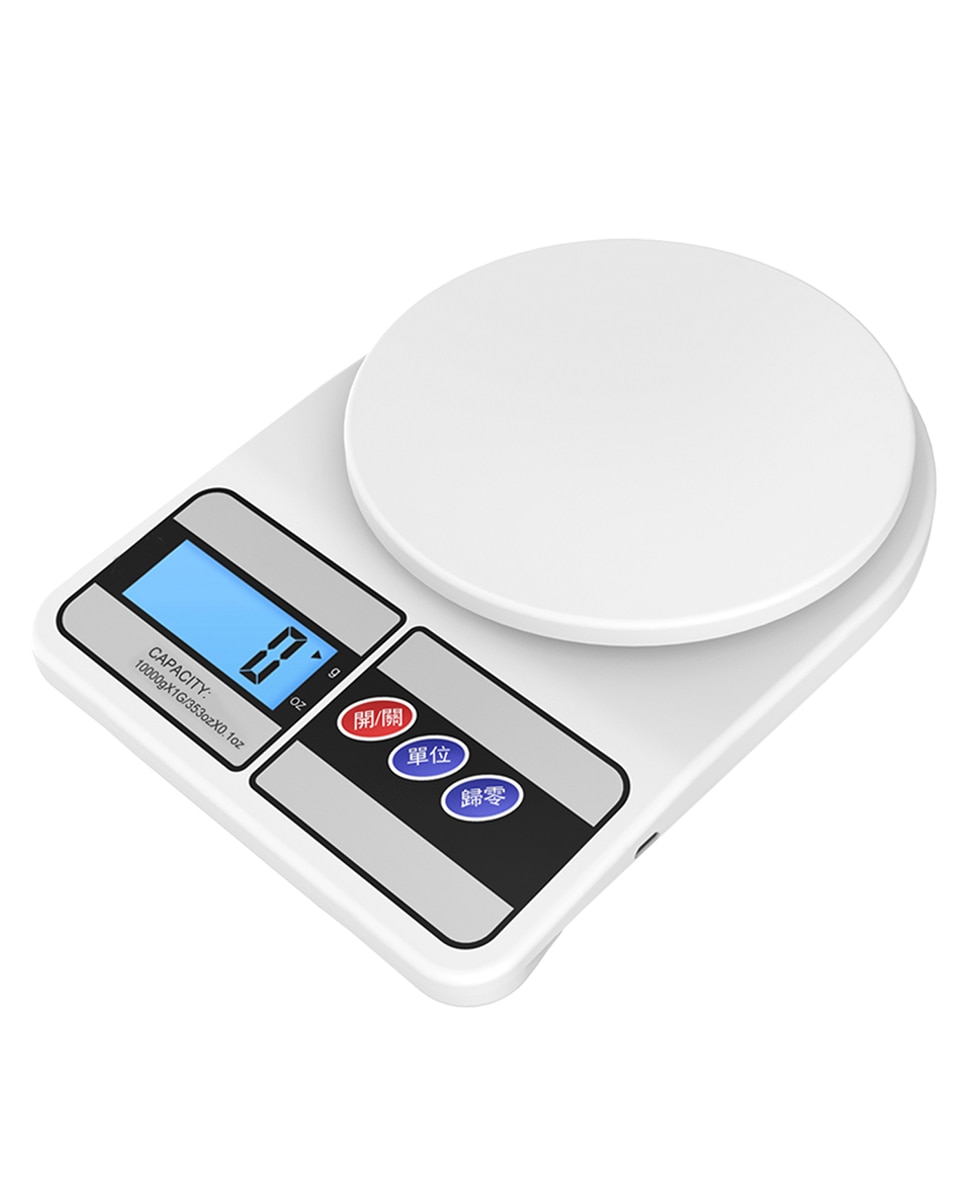 Imagen 0 de Báscula de cocina digital con batería recargable. Precisión de 1 gr. Rango 1 a 1000 gr.