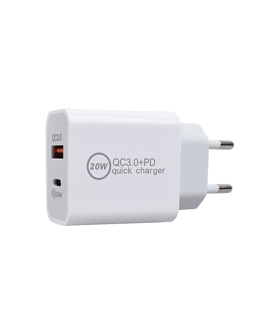 Imagen 0 de Cargador USB + USB-C PD20W
