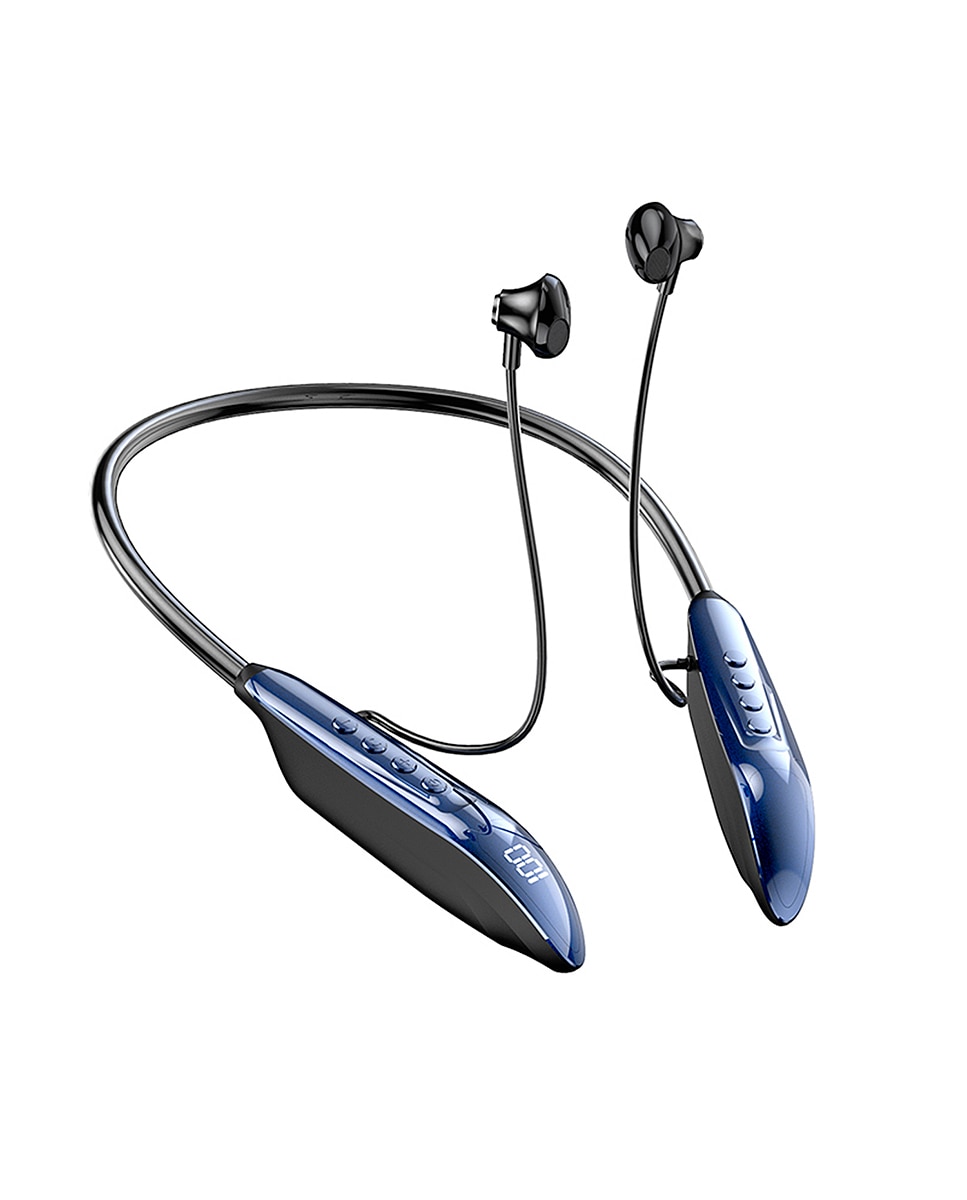 Imagen 0 de Auriculares M-518 con Bluetooth 5.3 y pantalla digital con inserción de tarjeta.