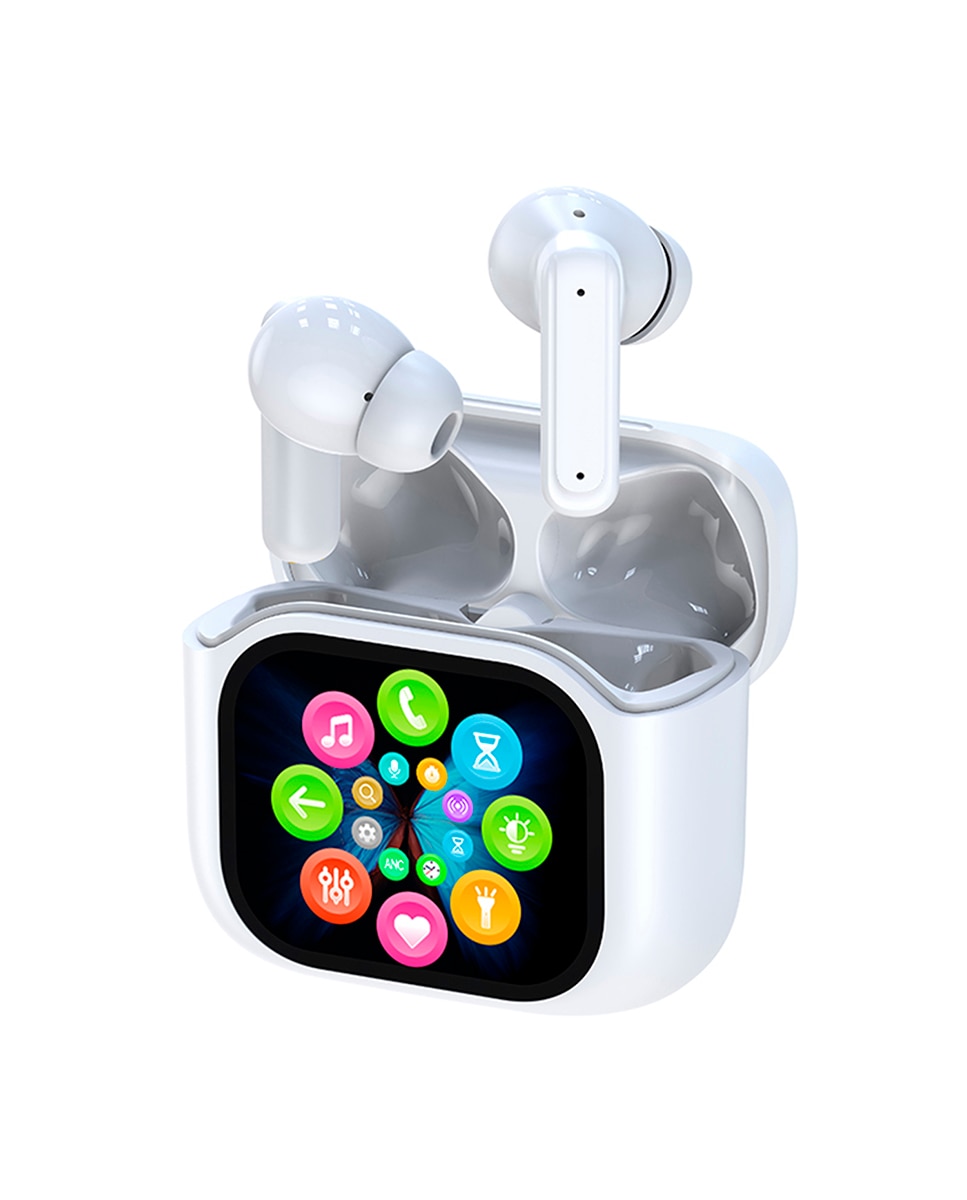 Imagen 0 de BY16 Auriculares bluetooth 5.3 pantalla full color digital Sonido alta definición con biomembrana.