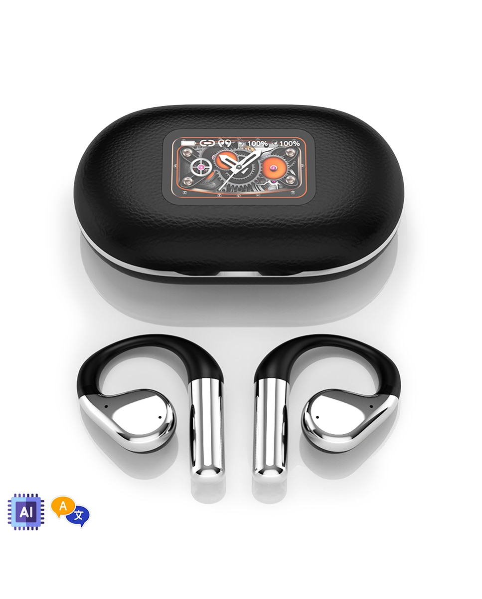 Imagen 0 de Q31 Auriculares Bluetooth 5.4. Pantalla led. Tecnología OWS reducción ruido y traductor con Ai.