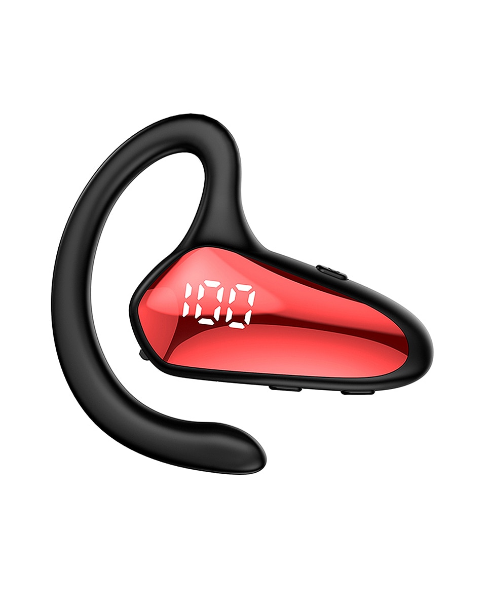 Imagen 0 de Auricular Bluetooth YX02 de un solo oído con pantalla digital.