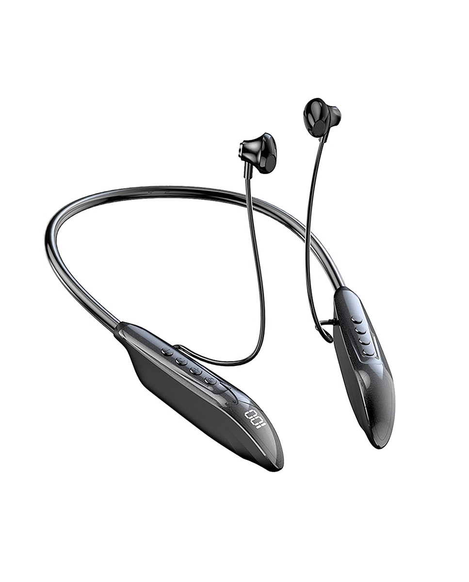 Imagen 0 de Auriculares M-518 con Bluetooth 5.3 y pantalla digital con inserción de tarjeta.