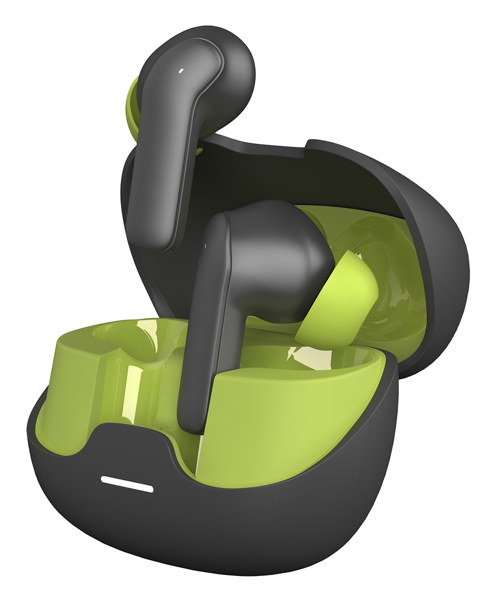Imagen 0 de Auriculares Inalambricos Con Cargador Gris-Verde