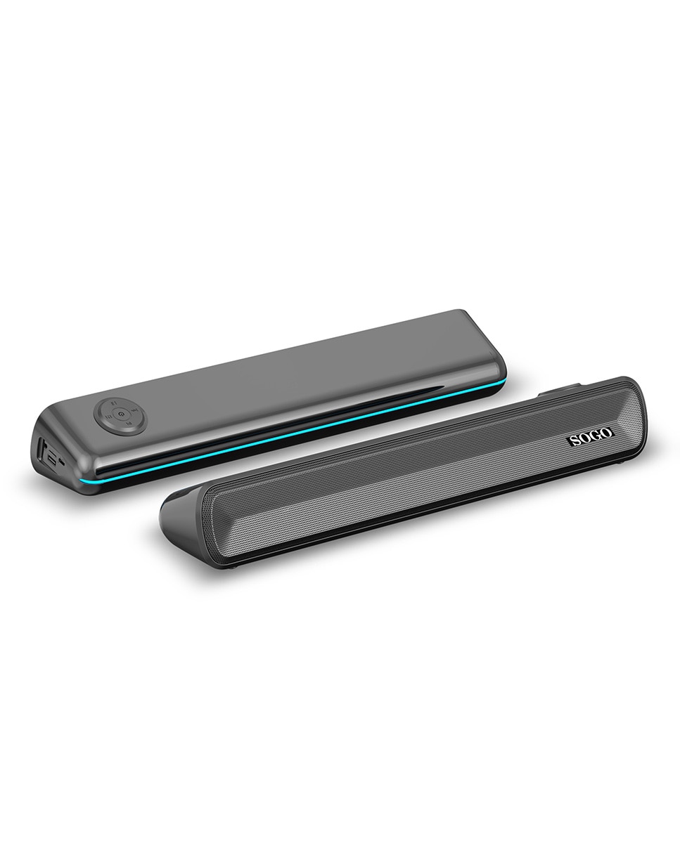 Imagen 0 de Speaker Sound Bar Port. Bluetooth TWS Black
