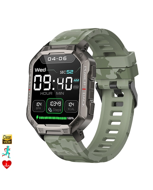 Imagen 0 de Smartwatch NX3 con modos deportivos, monitor cardiaco, de tensión y de O2. Batería de 410 mAh.