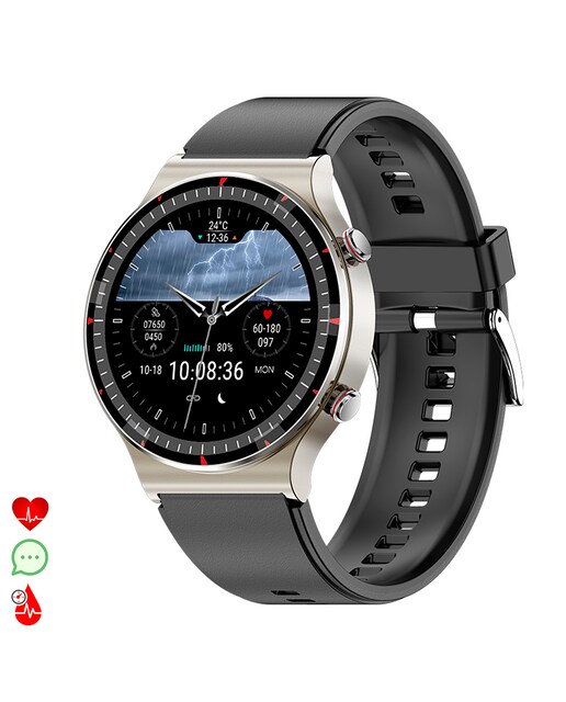 Imagen 0 de Smartwatch G08 con ECG de grado médico. Monitor de O2 en sangre, apnea del sueño